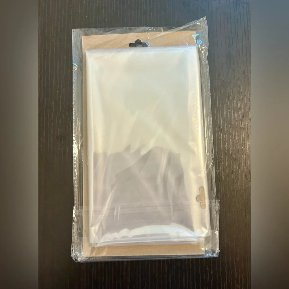 Lot of 13 Clear Cellophane Bags Basket Bags Cello Gift Bags in Various Sizes